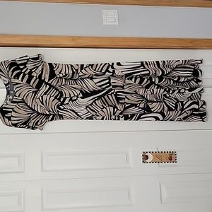 Attitudes by Renee cap sleeve maxi size large